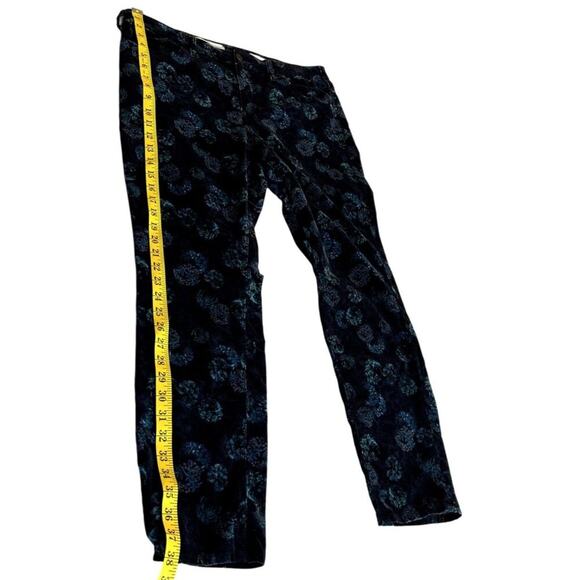 PILCRO the Letterpress Anthropologie Jeans Women 31 Skinny Script Velvet boho - Picture 8 of 15